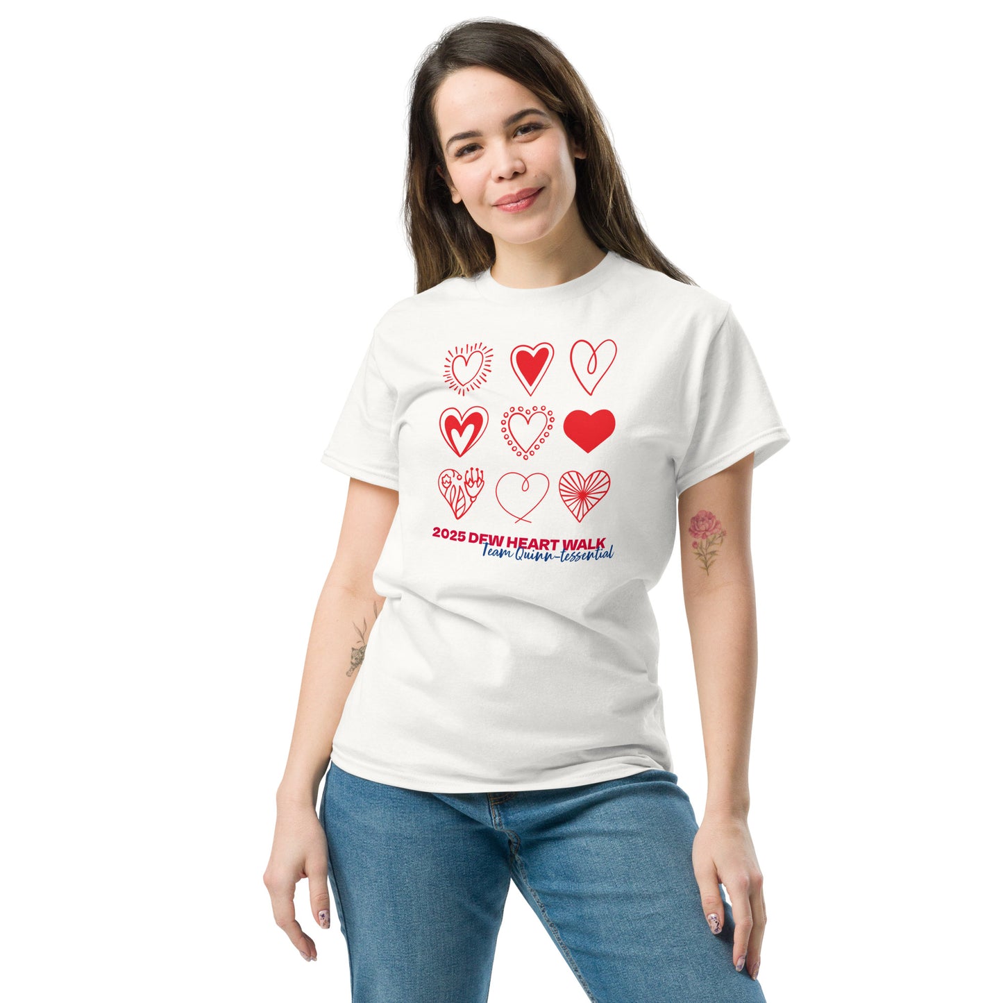 2025 DFW Heart Walk - Team QUINN T-Shirt