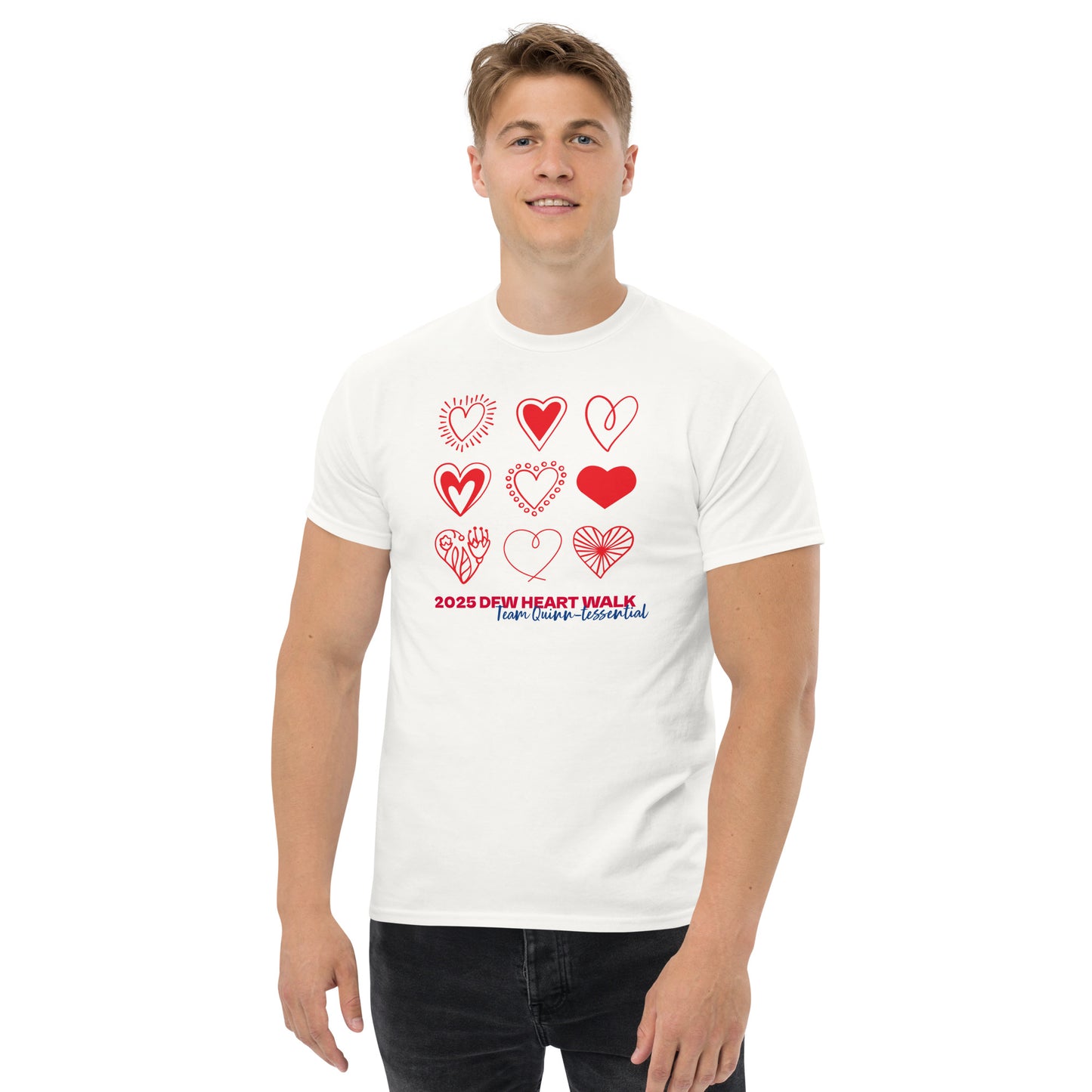 2025 DFW Heart Walk - Team QUINN T-Shirt